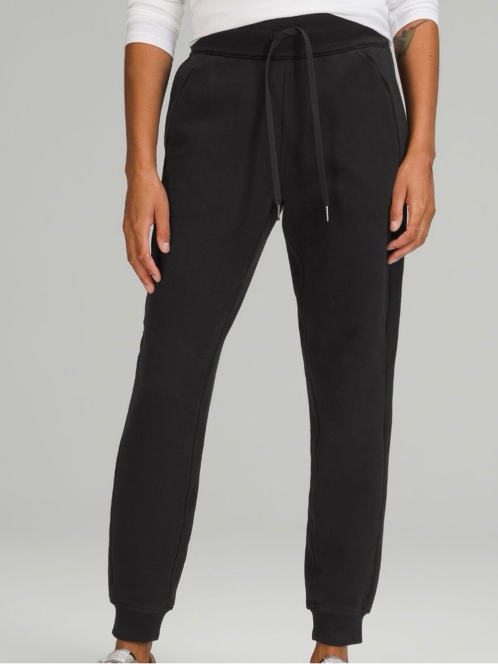 lululemon athletica Black Scuba Jogger Pants